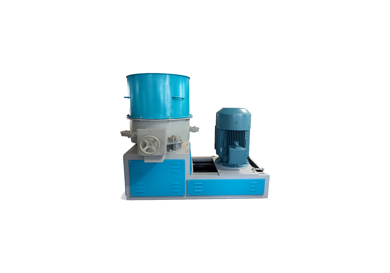 Heavy-duty injection molding machine with molten plastic being formed in a clean industrial environment