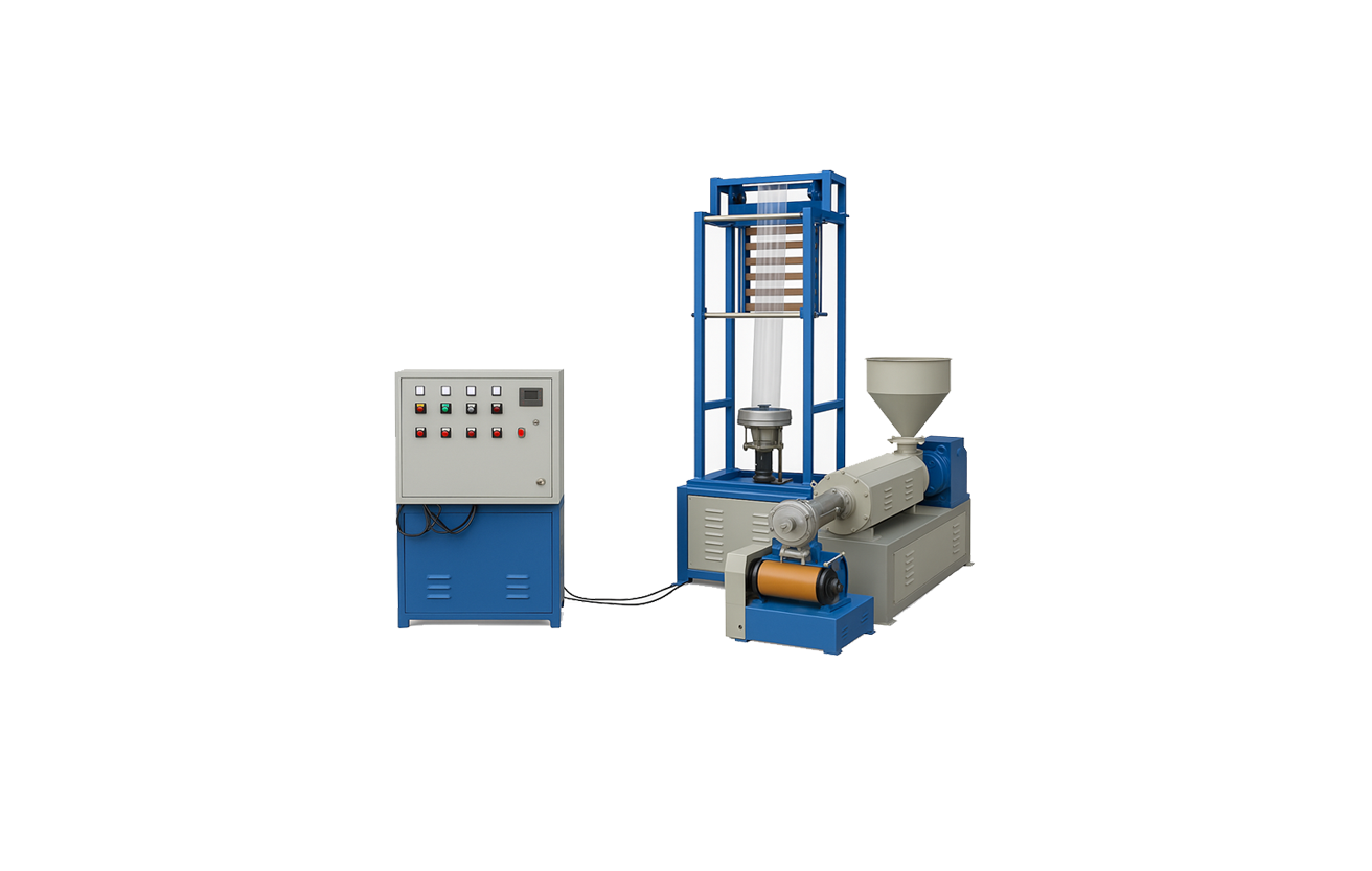 Heavy-duty injection molding machine with molten plastic being formed in a clean industrial environment